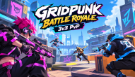 Play Gridpunk Battle Royale 3v3 PvP now!