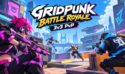 Gridpunk Battle Royale 3v3 PvP