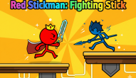 Red Stickman: Fighting Stick