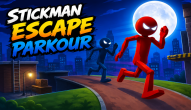 Play Stickman Escape Parkour now!