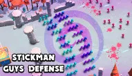 Play Stickman Guys Defense now!