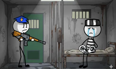 Stickman Jailbreak Story: Brain Teaser