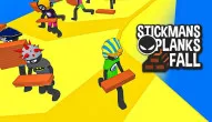 Play Stickman Planks Fall now!
