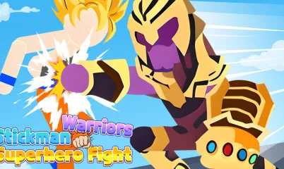 Stickman Warriors Superhero Fight
