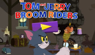 Tom and Jerry Broom Riders